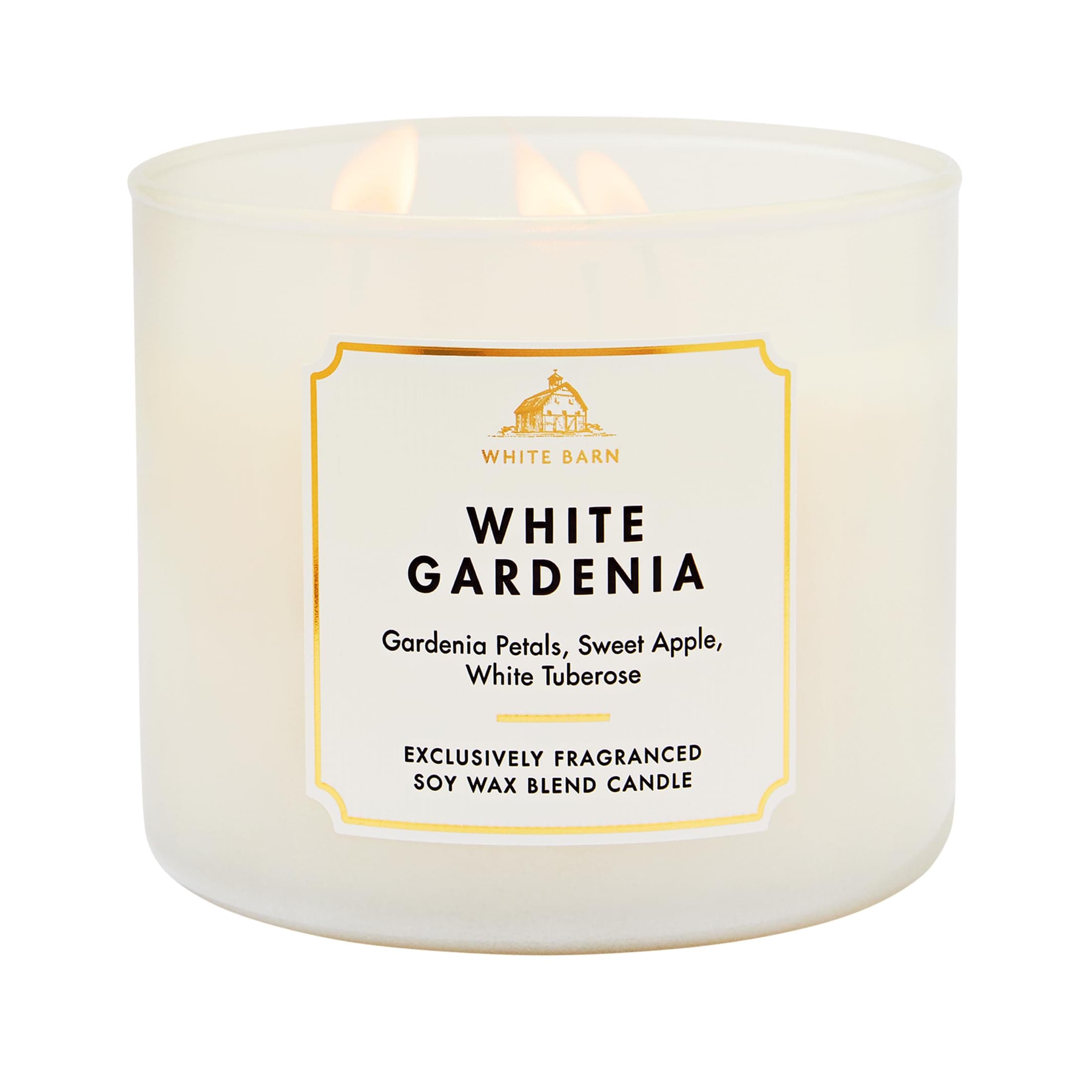 White Gardenia 3-Wick Candle