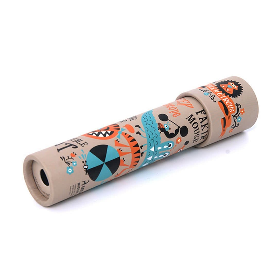 AiSi Classic Scope Kaleidoscope Magic Multivariant Triple Prism Science Educational Toy for Kids Circus