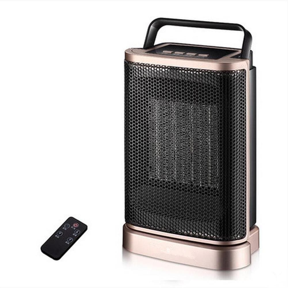KDLD Mini Heater Creative Home Office Desktop Environmental Small Heater Mute Remote Heater