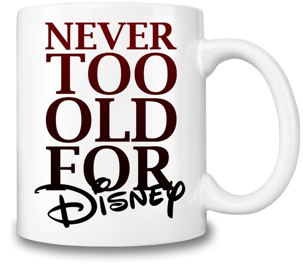 Disney Themed Coffee Mug Disney Hot and Cold Beverages Cup Ceramic 325 Ounces The Best Gift For Every Disney