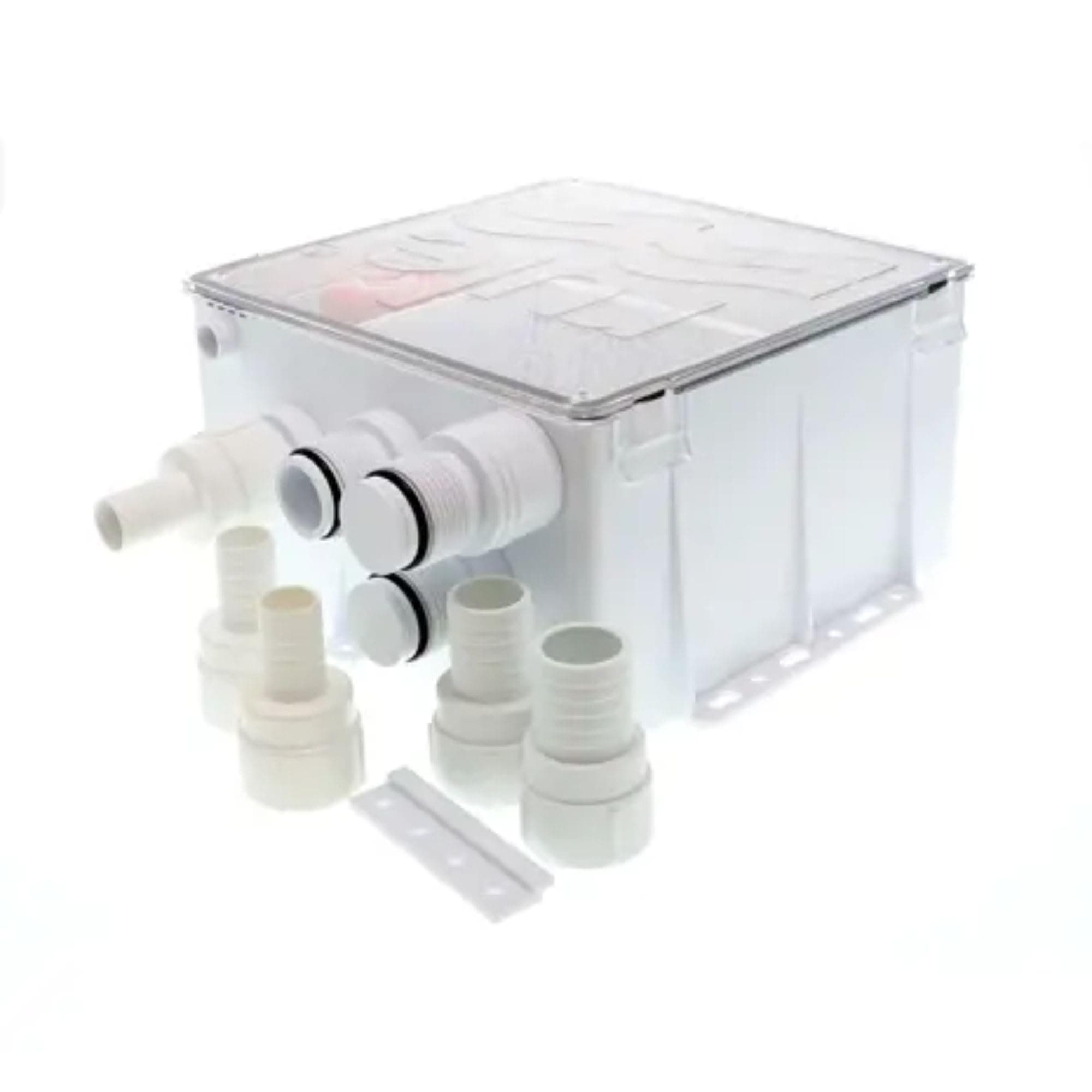 Shower Drain Box w/800 GPH Pump - 12V