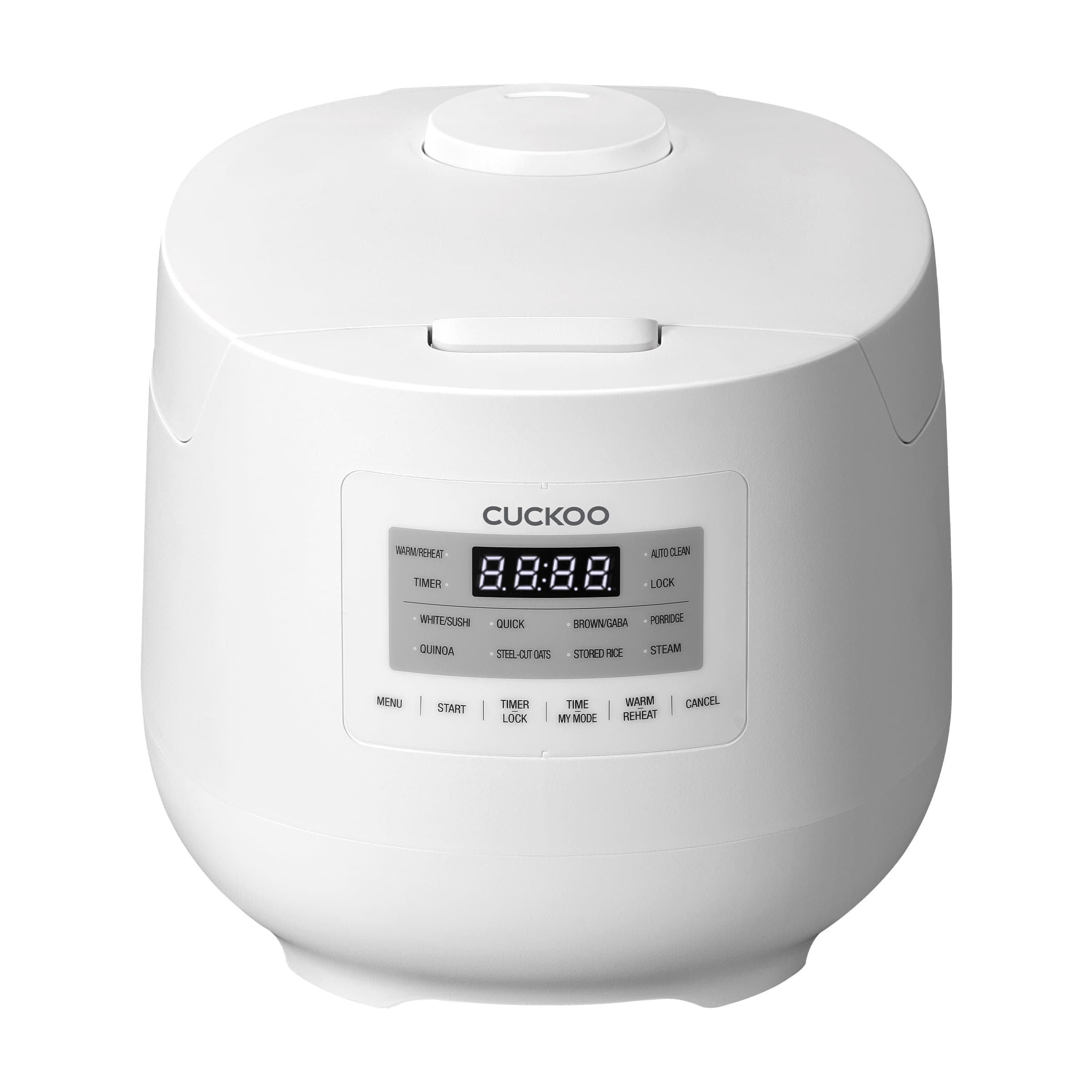 CUCKOO CR-0641F 6-Cup (Uncooked) / 12-Cup (Cooked) Micom Rice Cooker & Warmer with Nonstick Inner Pot, 11 Menu Modes, Fuzzy Logic Tech, Auto Clean (White)