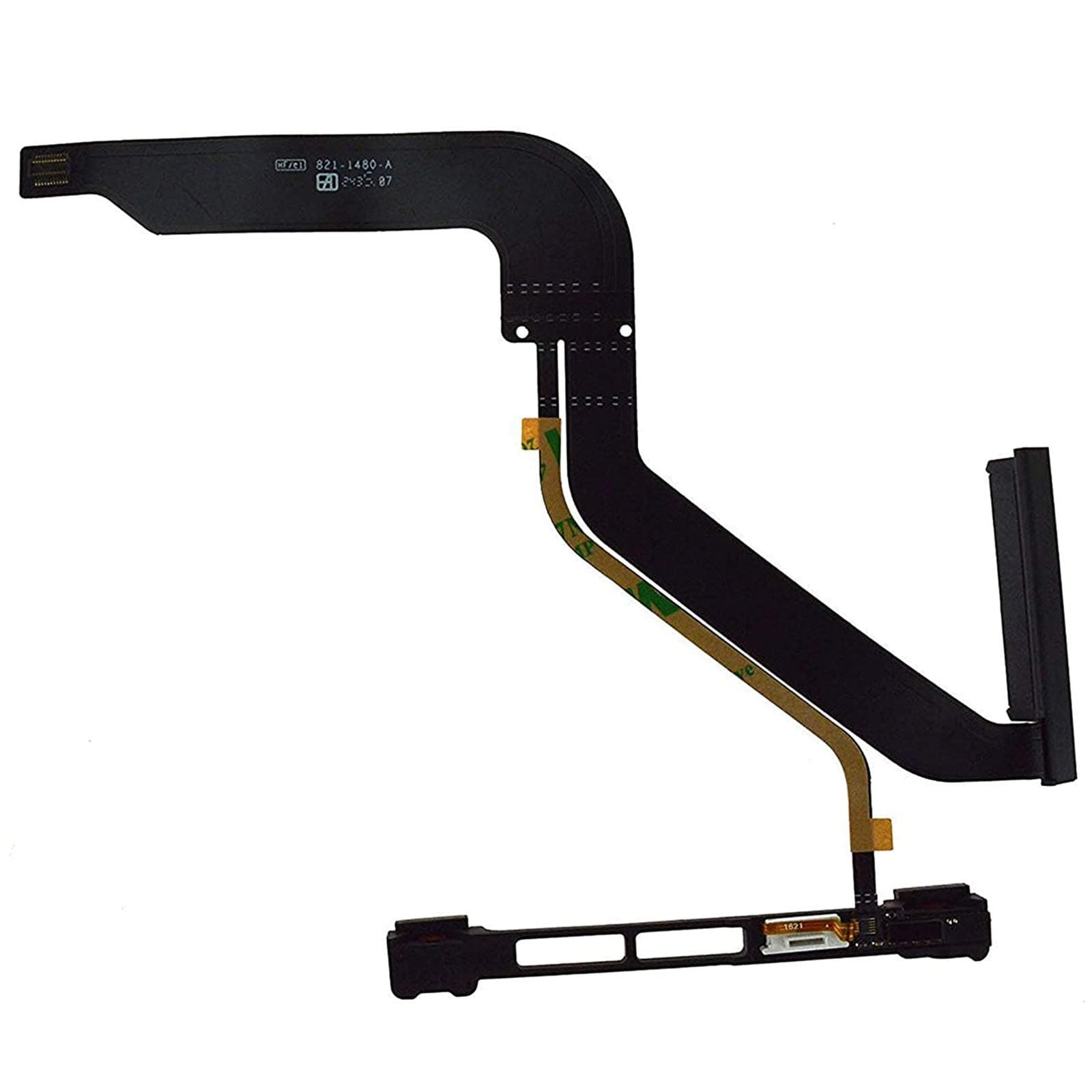 HDD Hard Drive Cable w/IR/Sleep/HD Cable Replacement with Bracket 923-0741 923-0104 821-1480-A Compatible with Apple MacBook Pro Unibody 13" A1278 2012 Year MD101LL/A MD102LL/A
