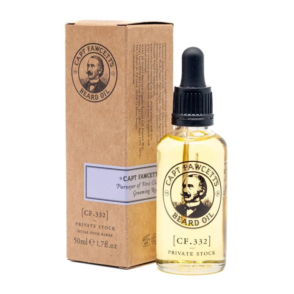CAPTAIN FAWCETT Private Stock Beard Oil, (50ml/1.7oz)