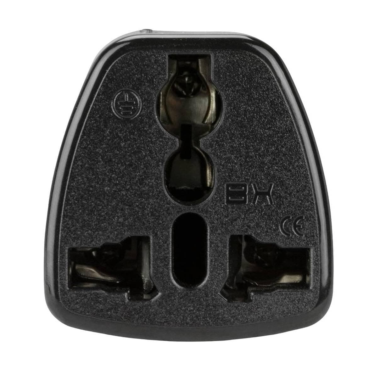BoxWave Universal to UK Plug Adapter - Universal Plug Adapter- AUS, EU, UK, US Charger (Black)
