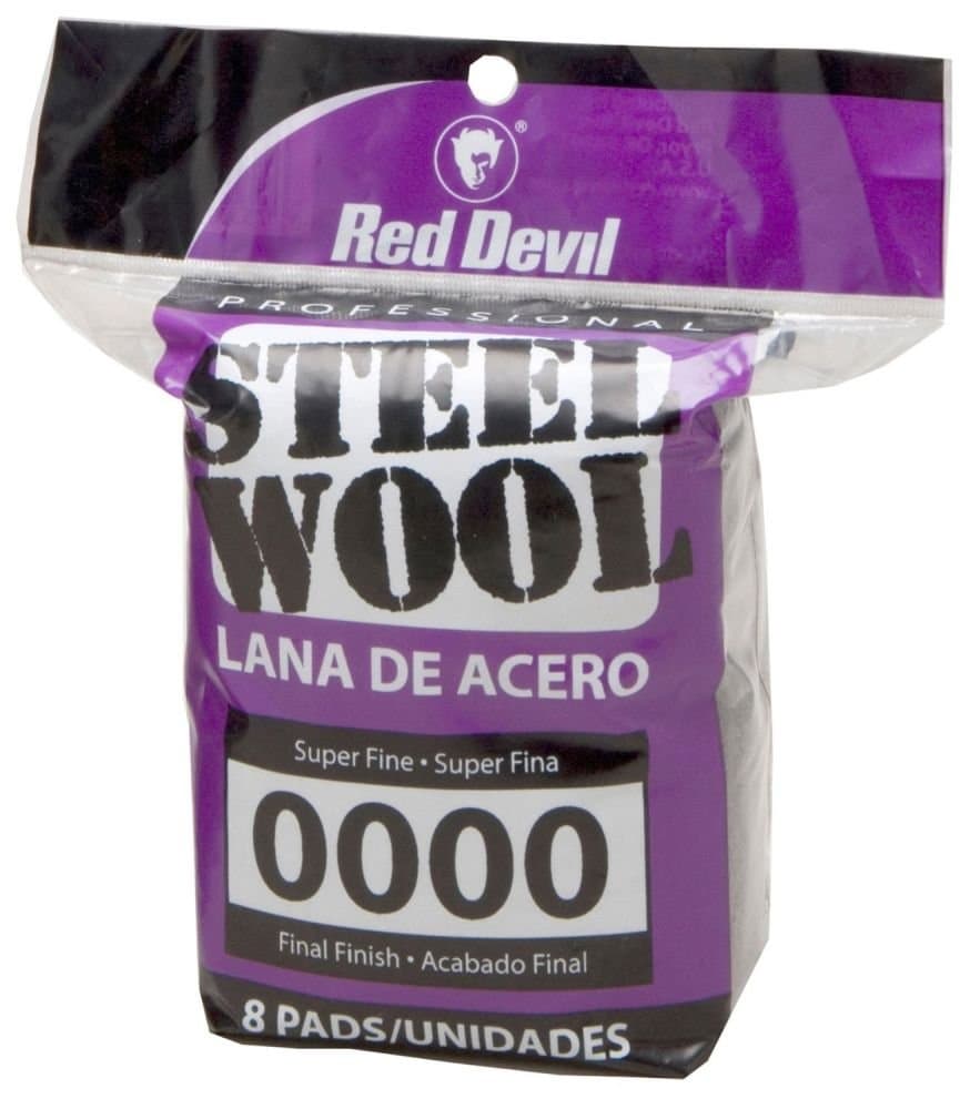 Steel Wool, 8 Pads, Pack of 2