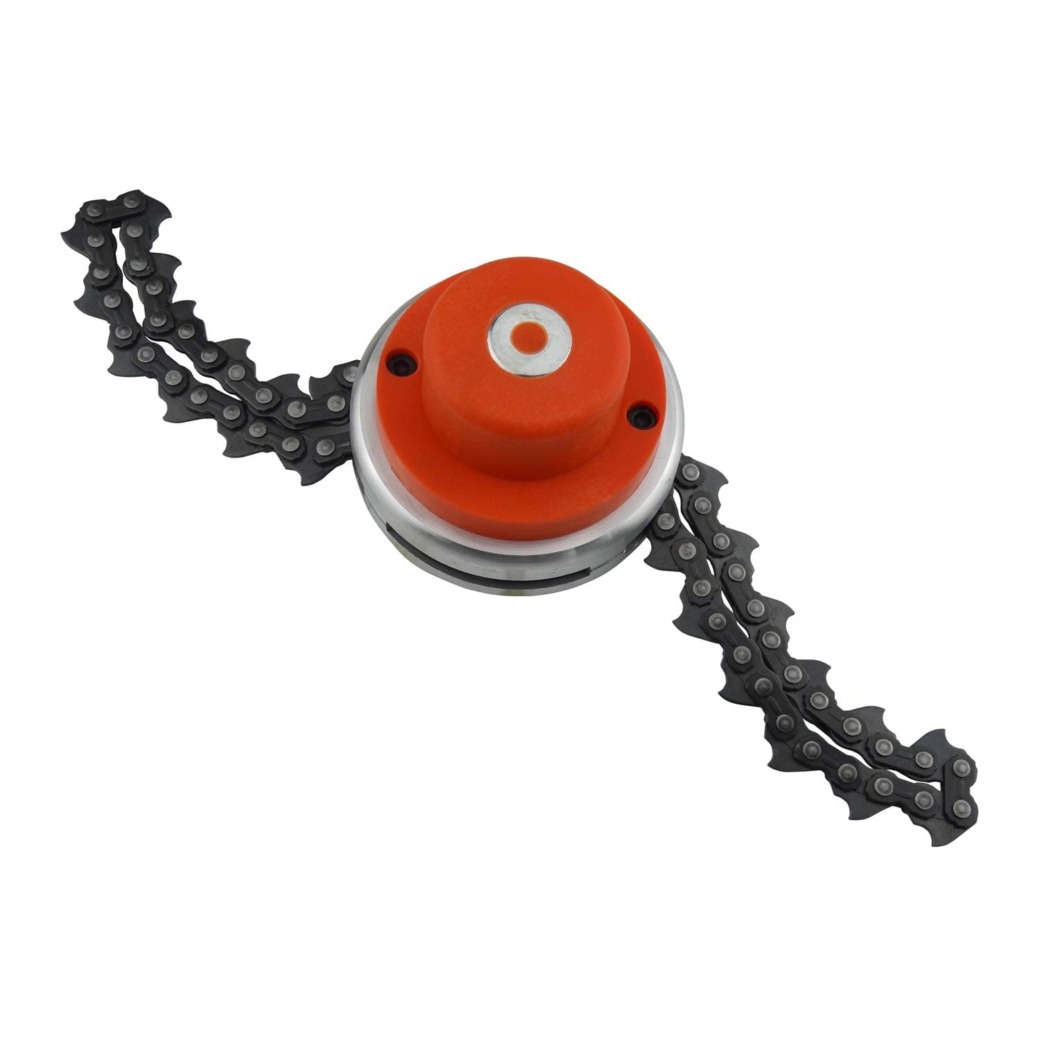 Hanperal 65Mn Garden Lawn Grass Trimmer Head for Chain Mower Replacement Part Accessory