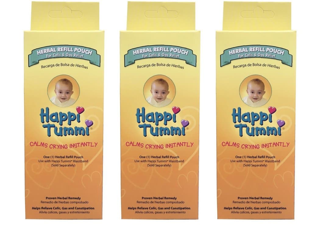 Herbal Refill Pack - Relief for Infants and Babies with Colic, Gas, and Upset Tummies (3 Pack)