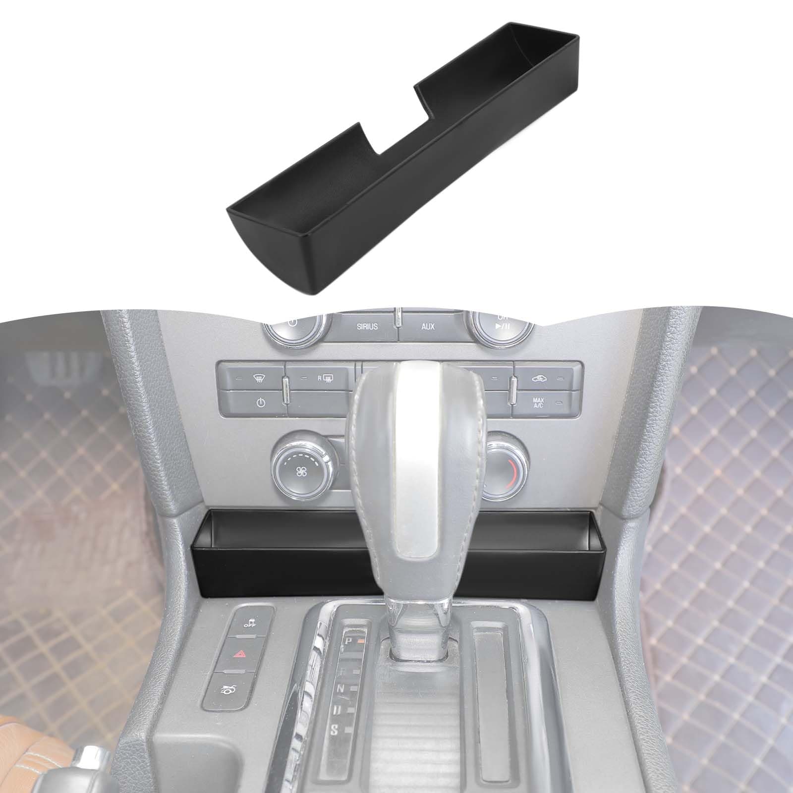 Center Console Gear Shift Storage Box Tray Organizer Accessories Compatible with Ford Mustang 2010-2014