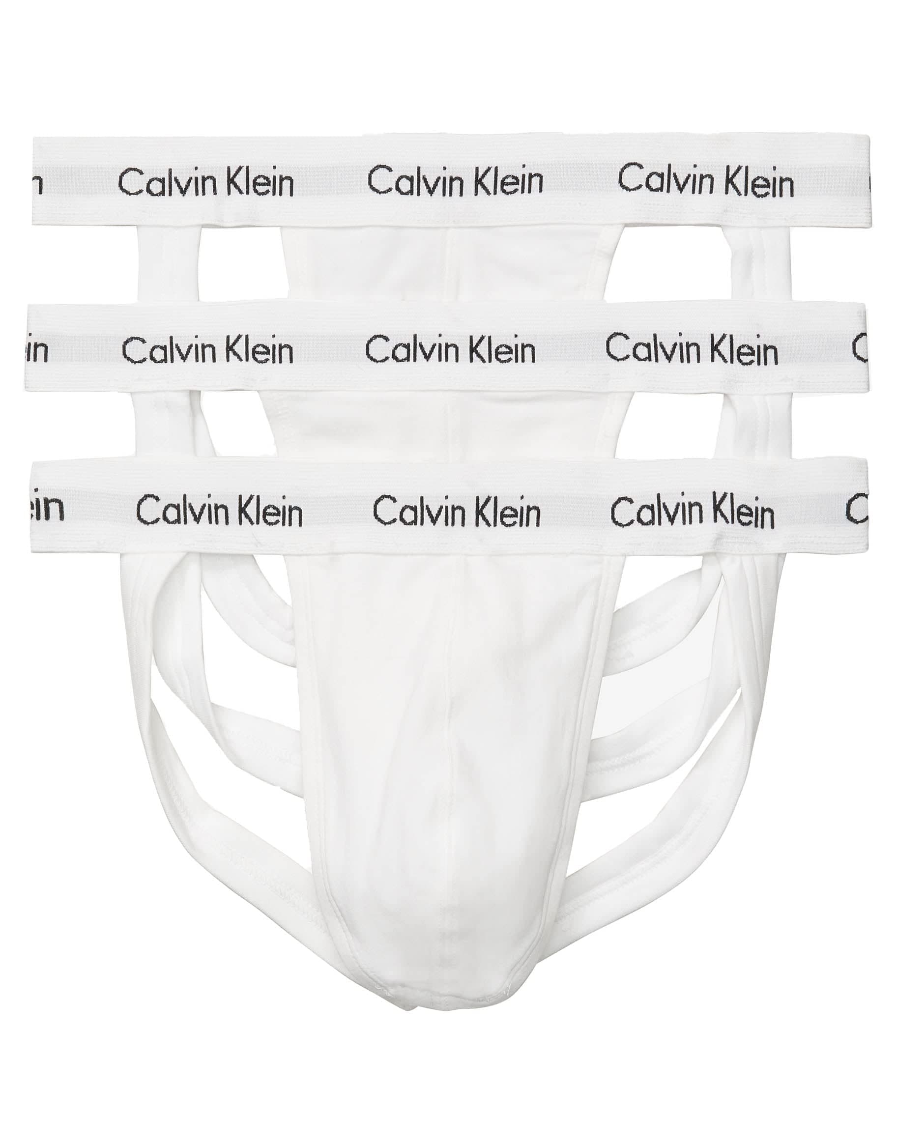 Calvin Klein mens Cotton Stretch 3-pack Jock Strap