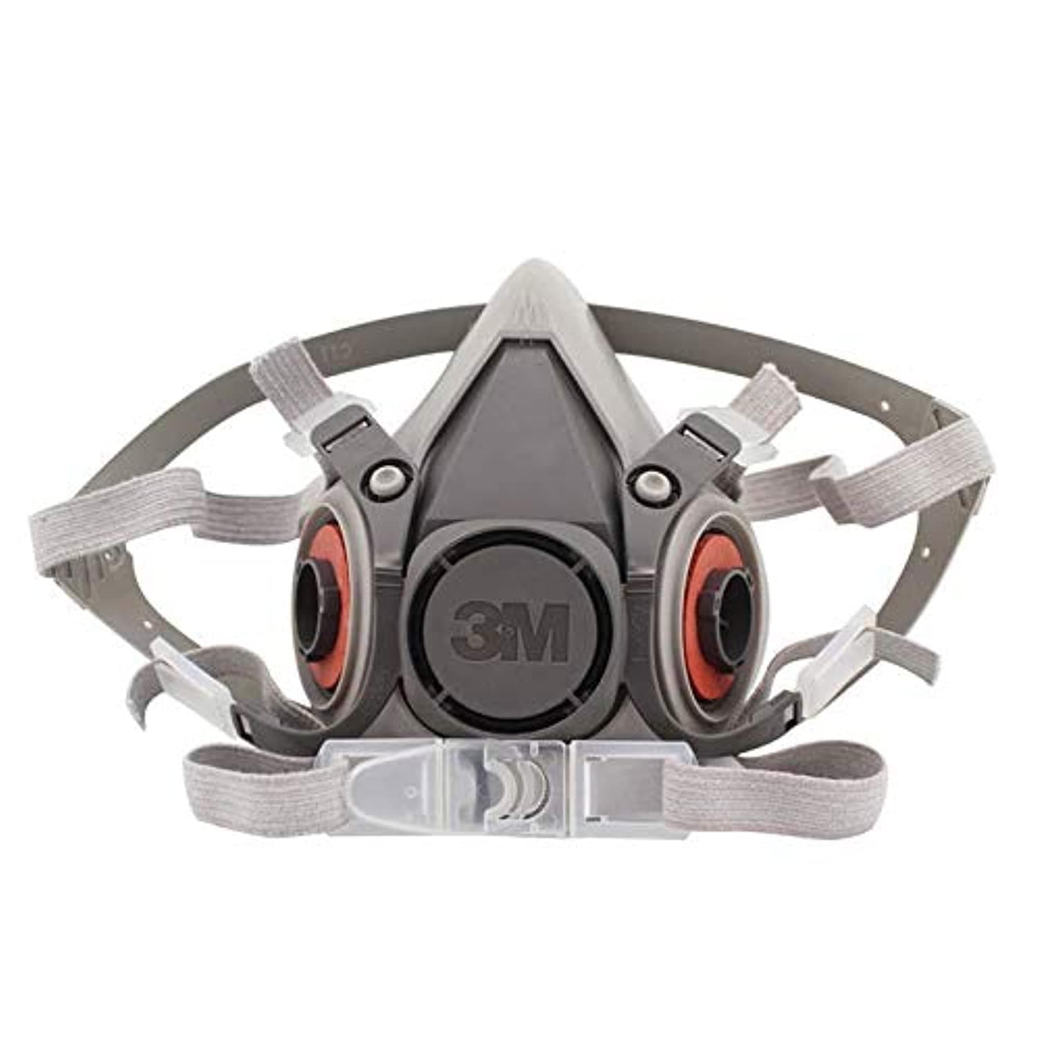 3M 6300 Reusable Half Face Mask Respirator, Large