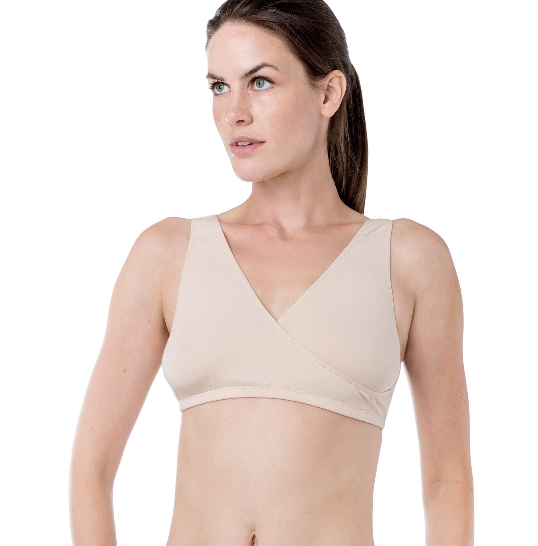 Elita Women's Soft Cotton Crossover Bra
