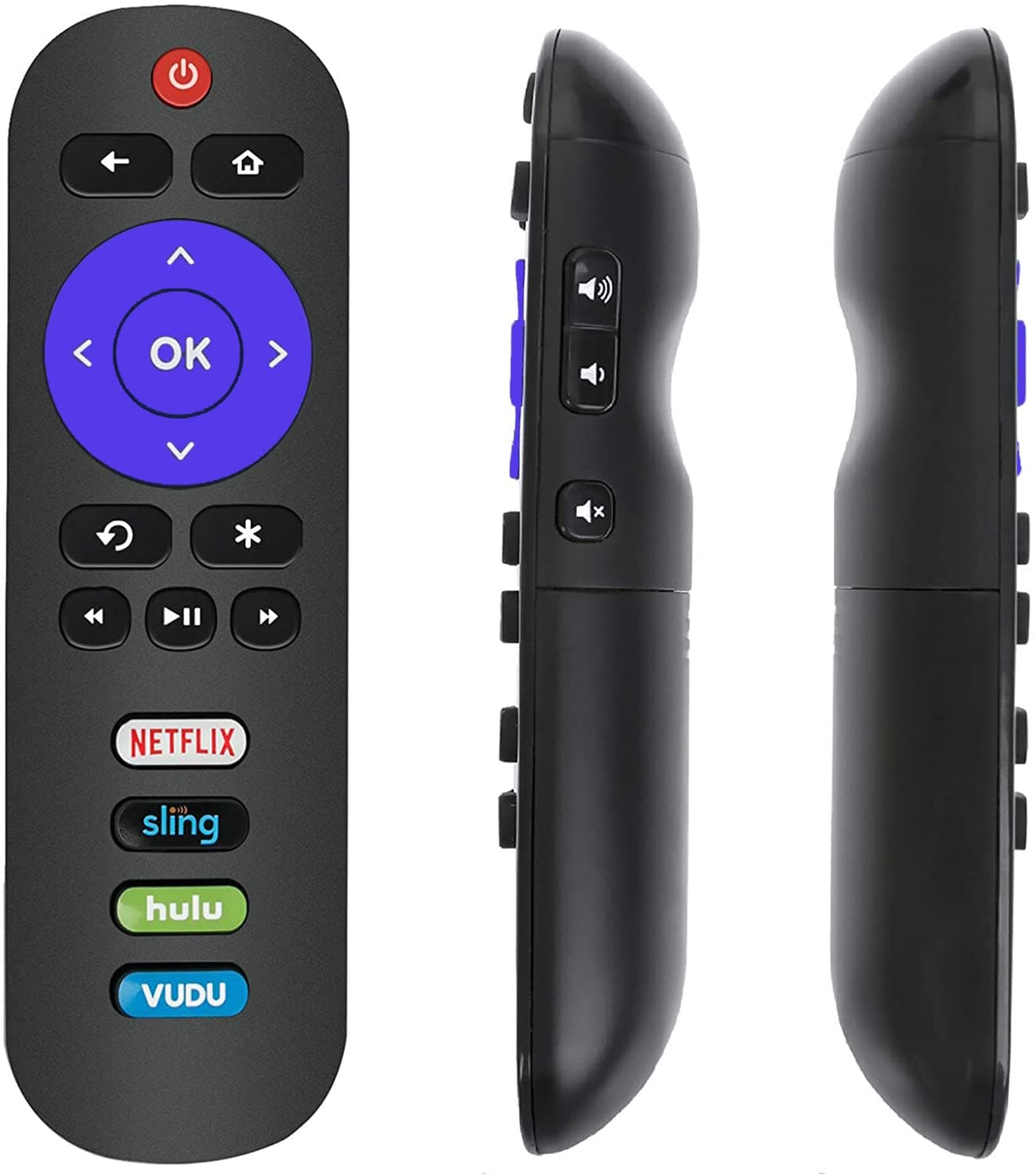 Remote Control Compatible with Onn Roku TV Remote, Universal fit for All Onn Roku TVs