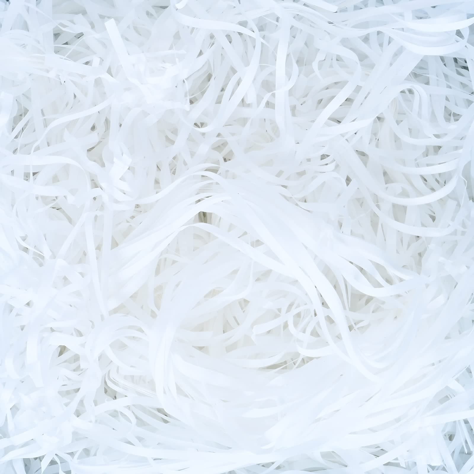 100g White Shredded Tissue Paper for Gift Boxes Decoration, Empty Gift Box Filling Paper, Filler Paper for Valentine's Day, Christmas, Birthday Gift Decorations, DIY Gift Packaging