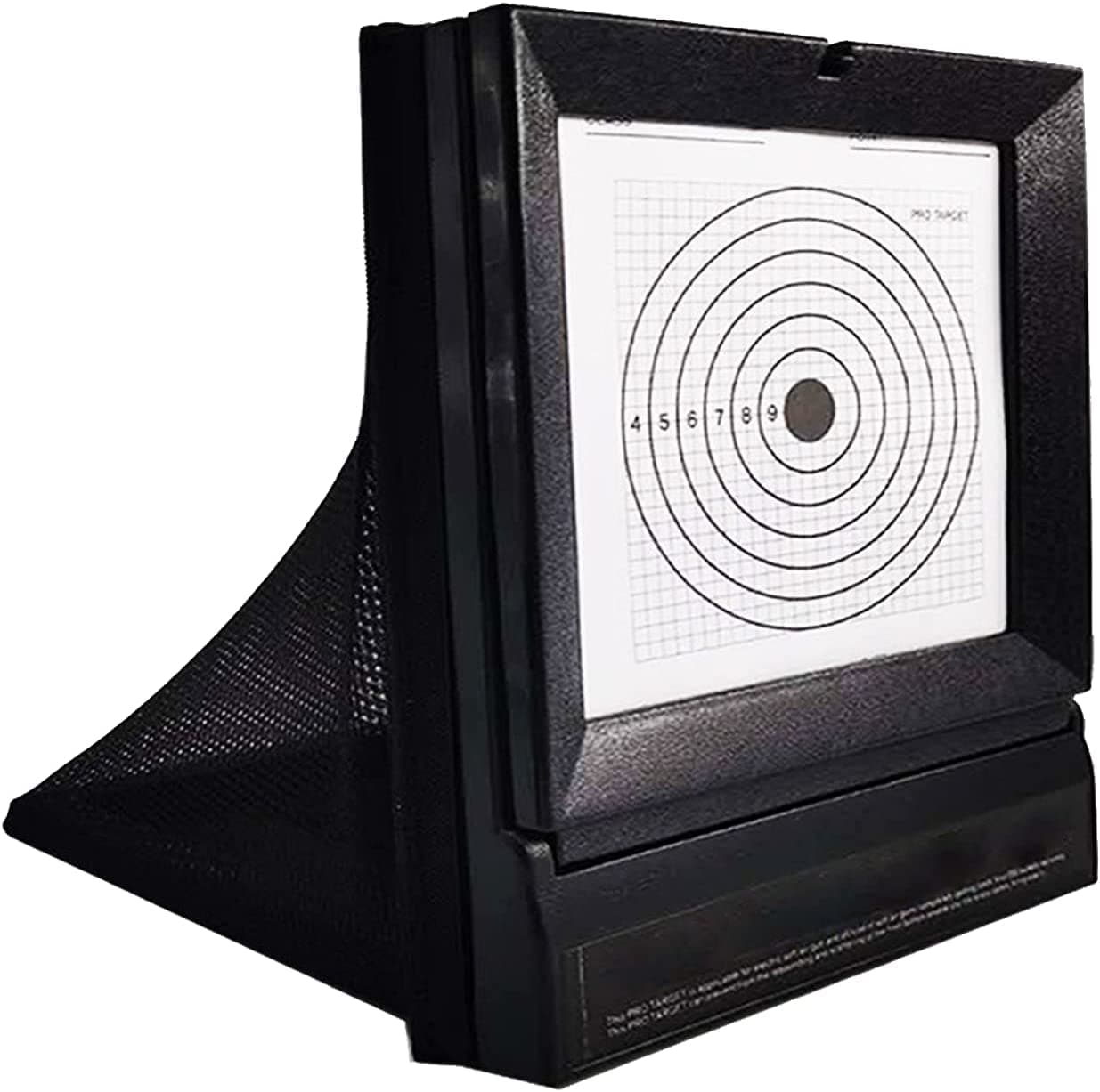 Shooting Gun Target Board, BB Bullet Net, Gun Target for Shooting, Outdoor Portable Targets for Reusable & Pellet with Trap Net Catcher (Black)