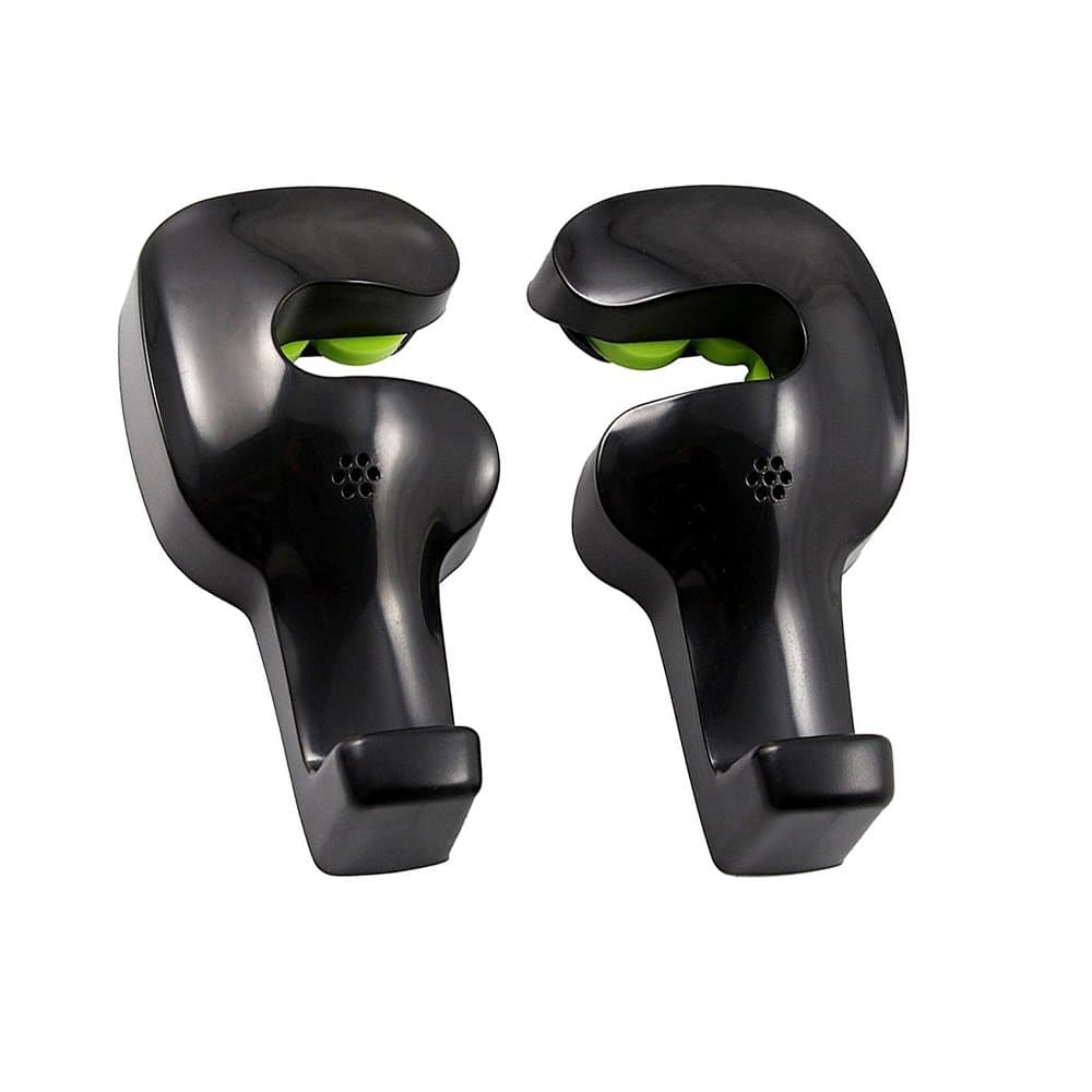 Car Vehicle Back Seat Headrest Hanger Hooks(Black-Pack of 2)