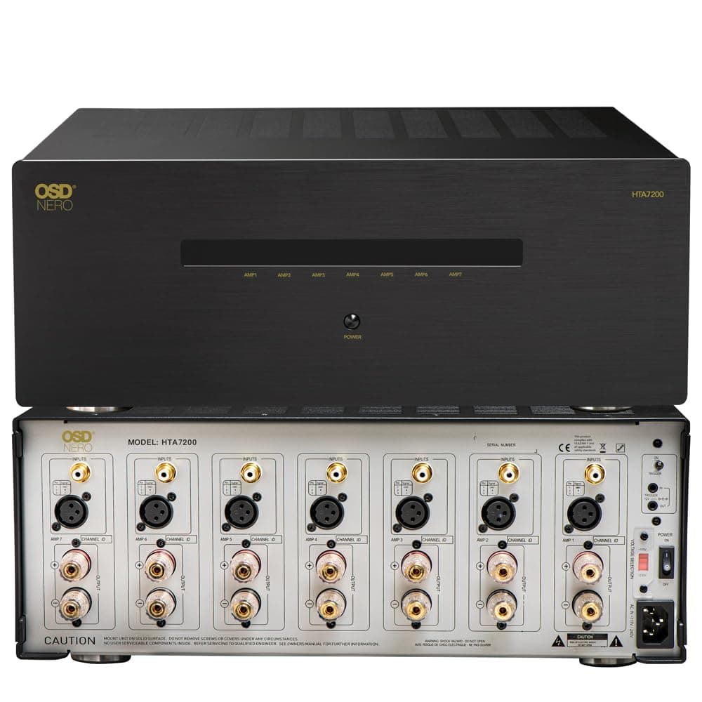 OSD Nero HTA7200 Multi Channel (7X) 210W/Ch Home Theater Amplifier