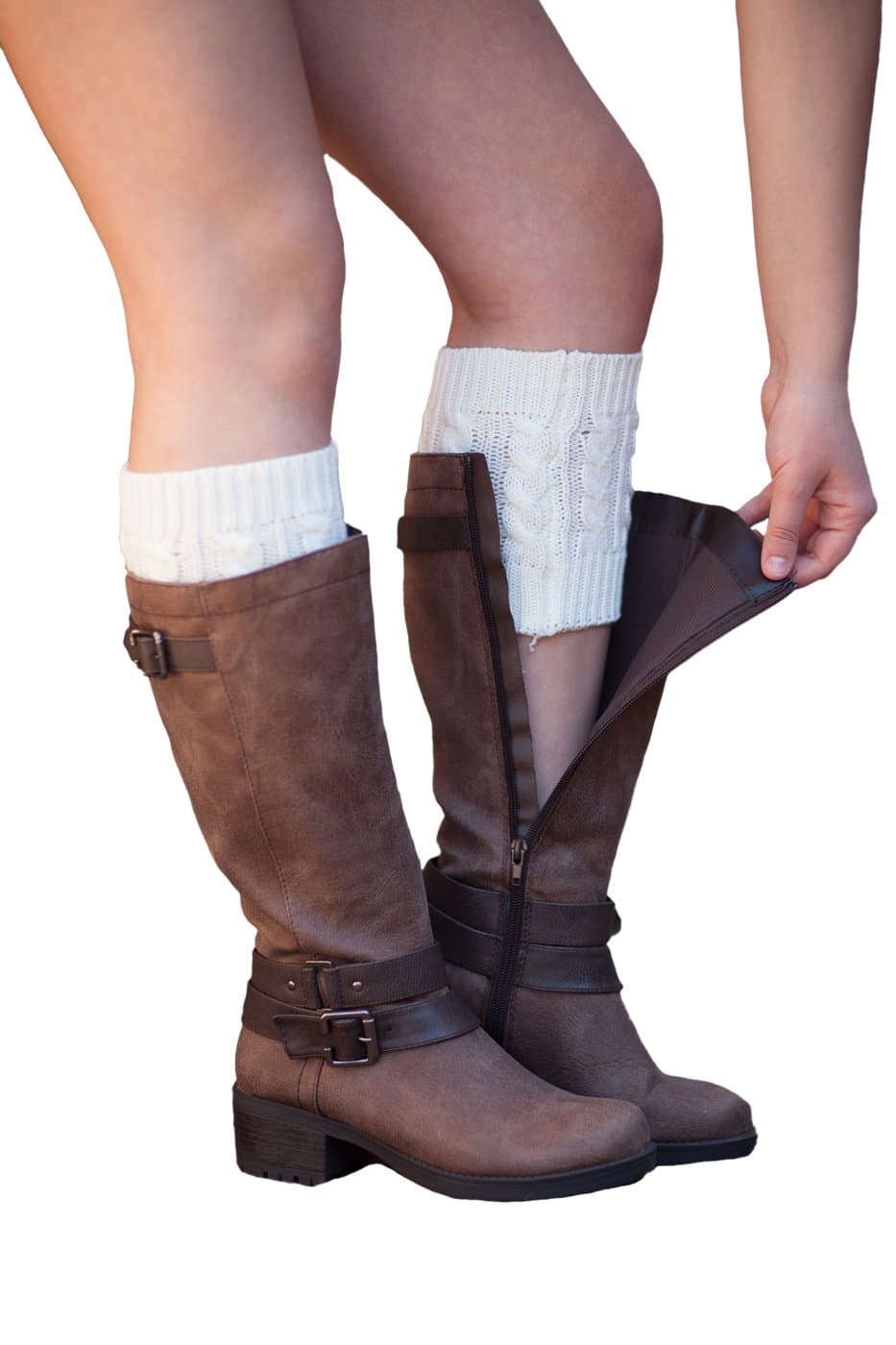 The Original Button Boot Socks with Lace Trim Boutique Socks
