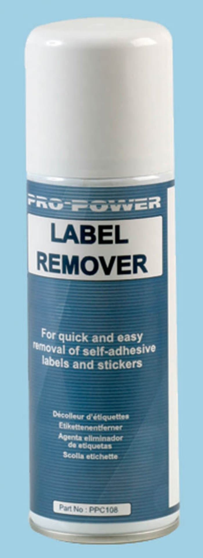PRO POWER CHEMICALS PPC108 Label Remover, 200ml