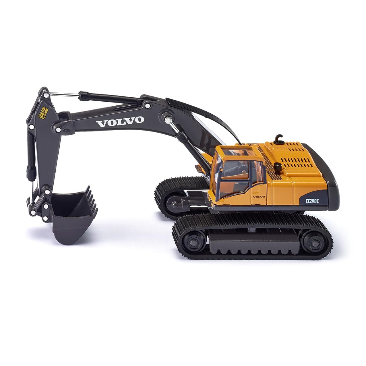 3535, Volvo Hydraulic Excavator, 1:50, Metal,Plastic, Yellow, Functional excavator arm