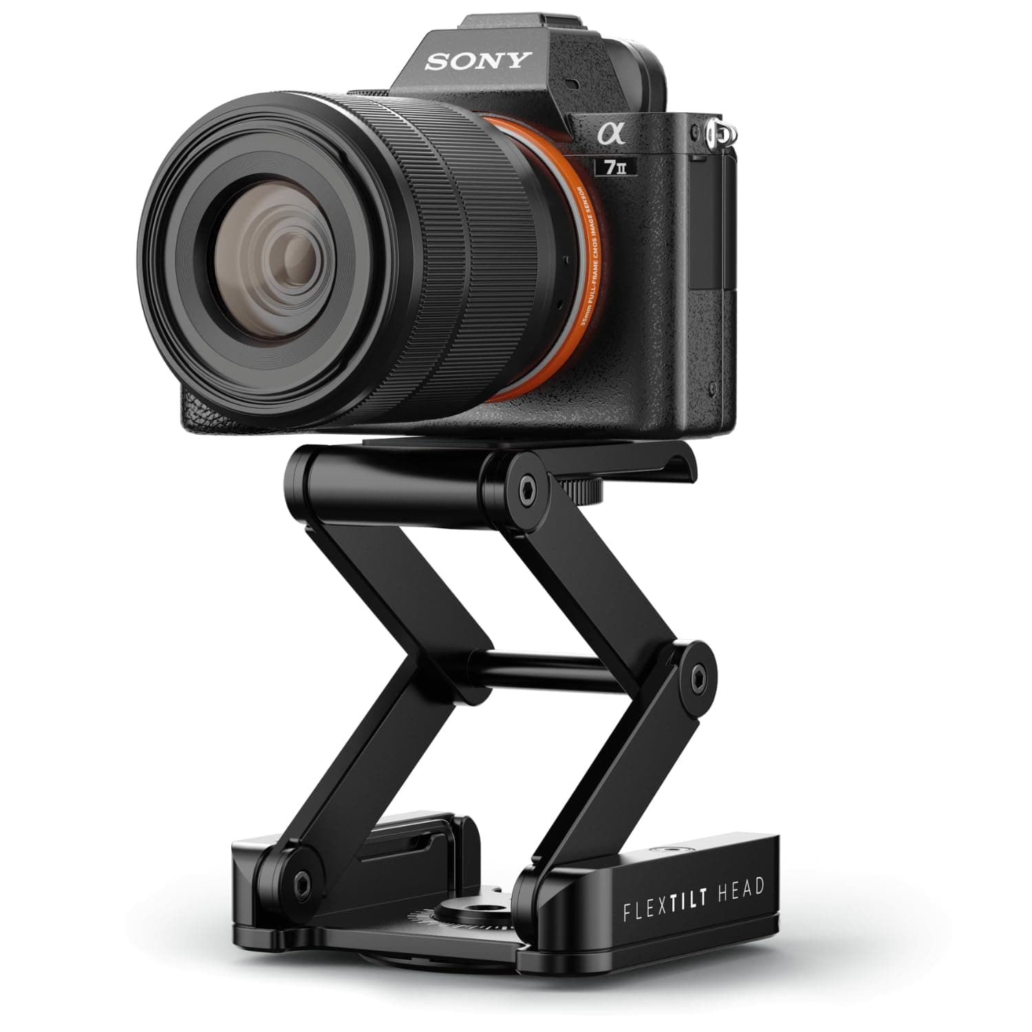 edelkrone FlexTILT All-in-One Flexible Head for Panning, Tilting, & More Tripod Heads for Cameras Easy Adjustment - Z-Flex Tilt Head, Tripod Head for Sliders, Dollies, Jibs & Camera Stands (Original)