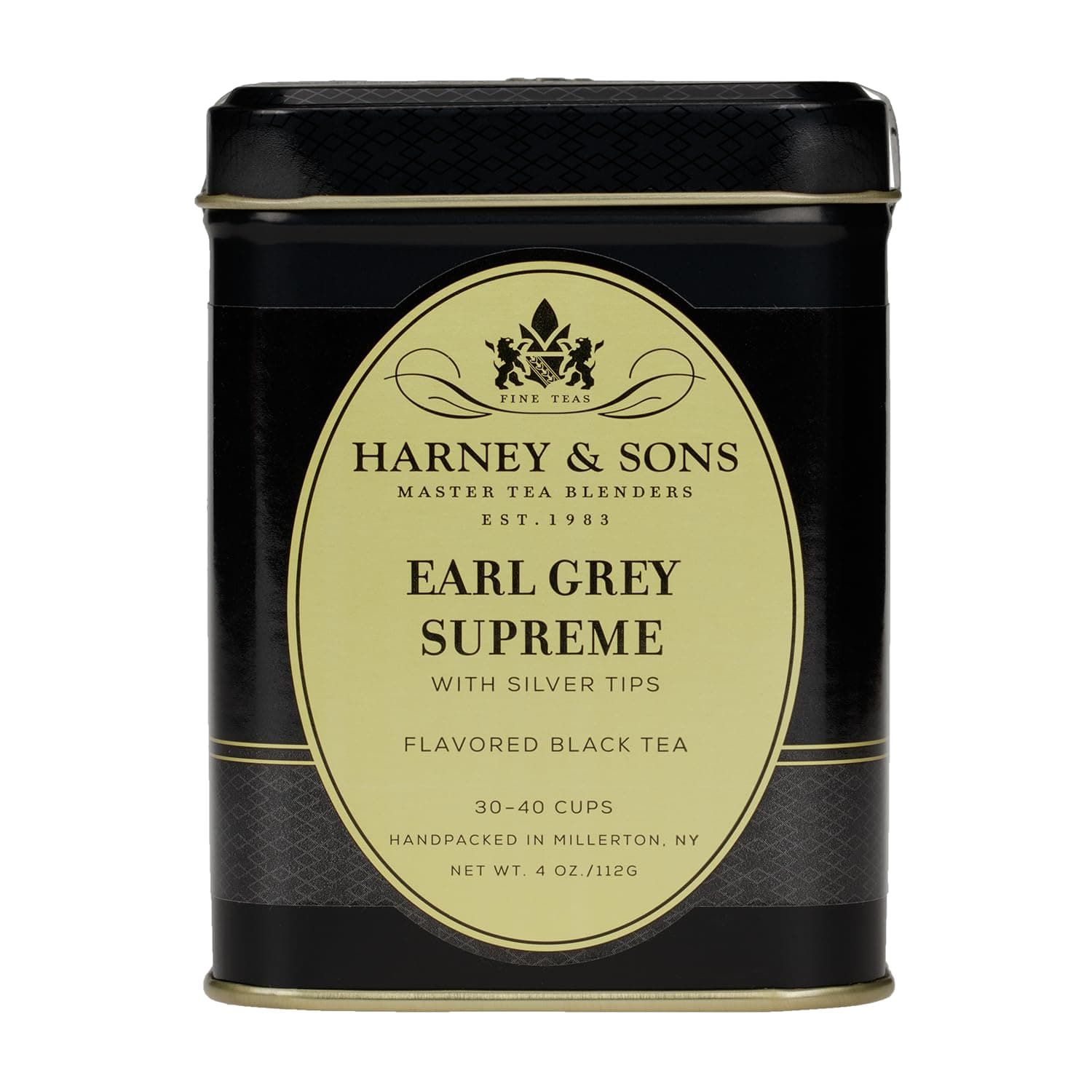 Harney & Sons, Earl Grey Supreme Tea, 4 oz