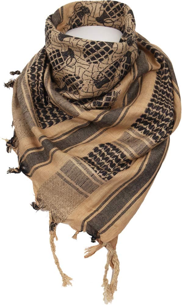 Mil-TecShemagh Scarf 110 x 110 cm Pineapple