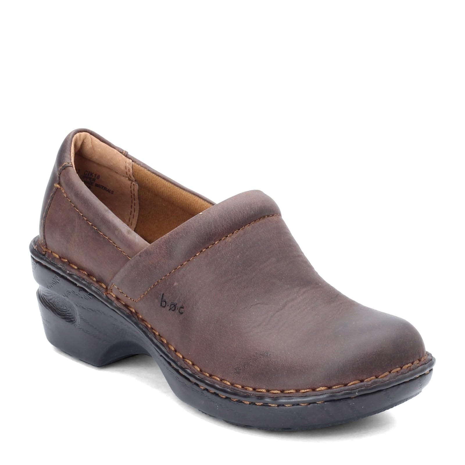 B.O.C. Women Peggy Tooled Leather Clogs