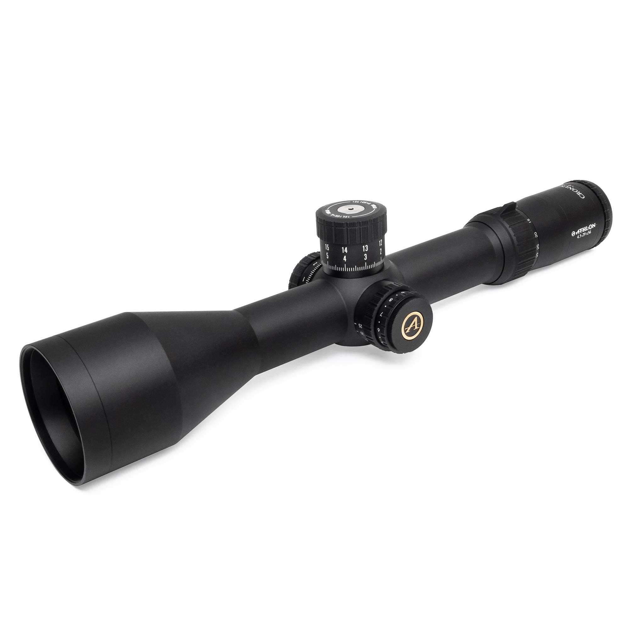 Athlon Optics , Cronus BTR , Riflescope , 4.5-29 x 56 First Focal Plane (FFP) 34mm Tube, Illuminated APRS MIL Reticle , Lifetime Warranty