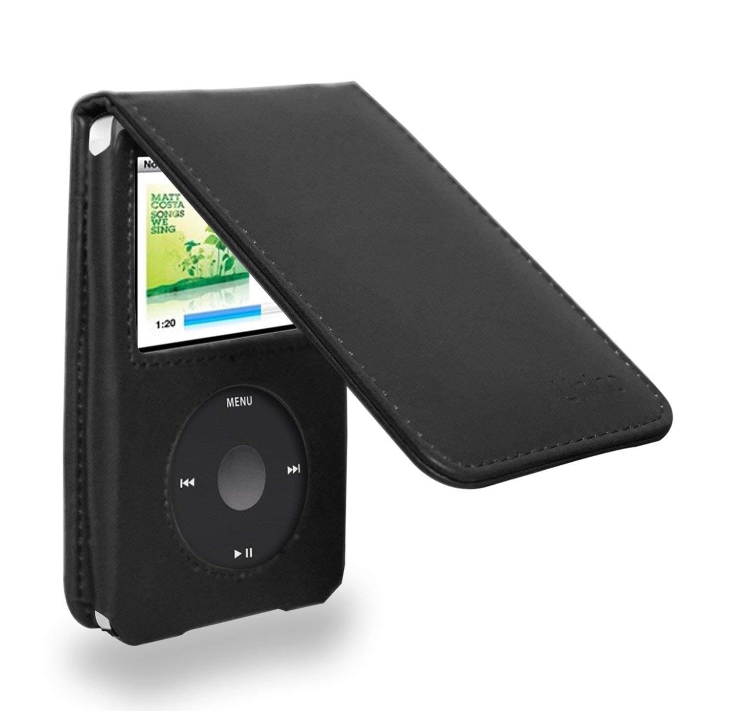 Ipod Classic Leather Flip Case for 120/160