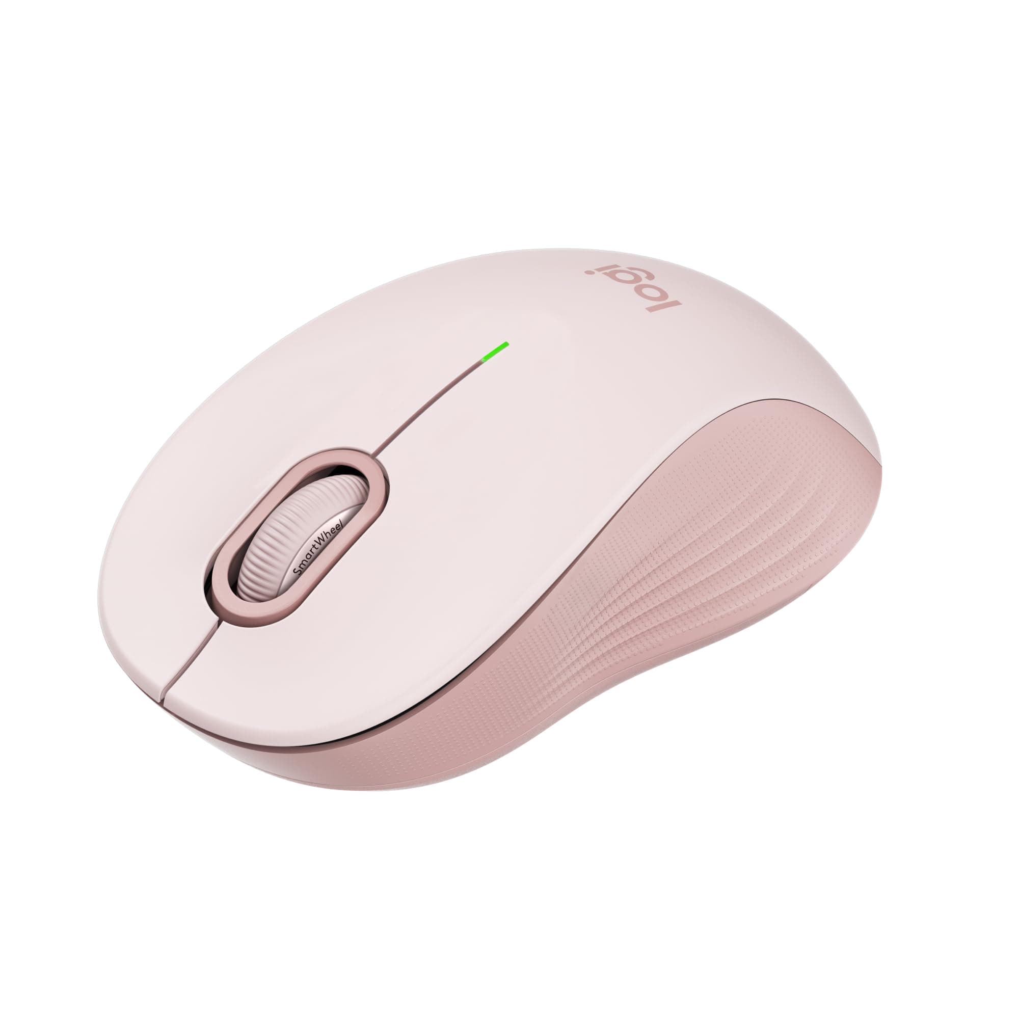 Logitech Signature M550 Wireless Mouse - for Small to Medium Sized Hands, 2-Year Battery, Silent Clicks, Customizable Side Buttons, Bluetooth, Multi-Device Compatibility - Rose
