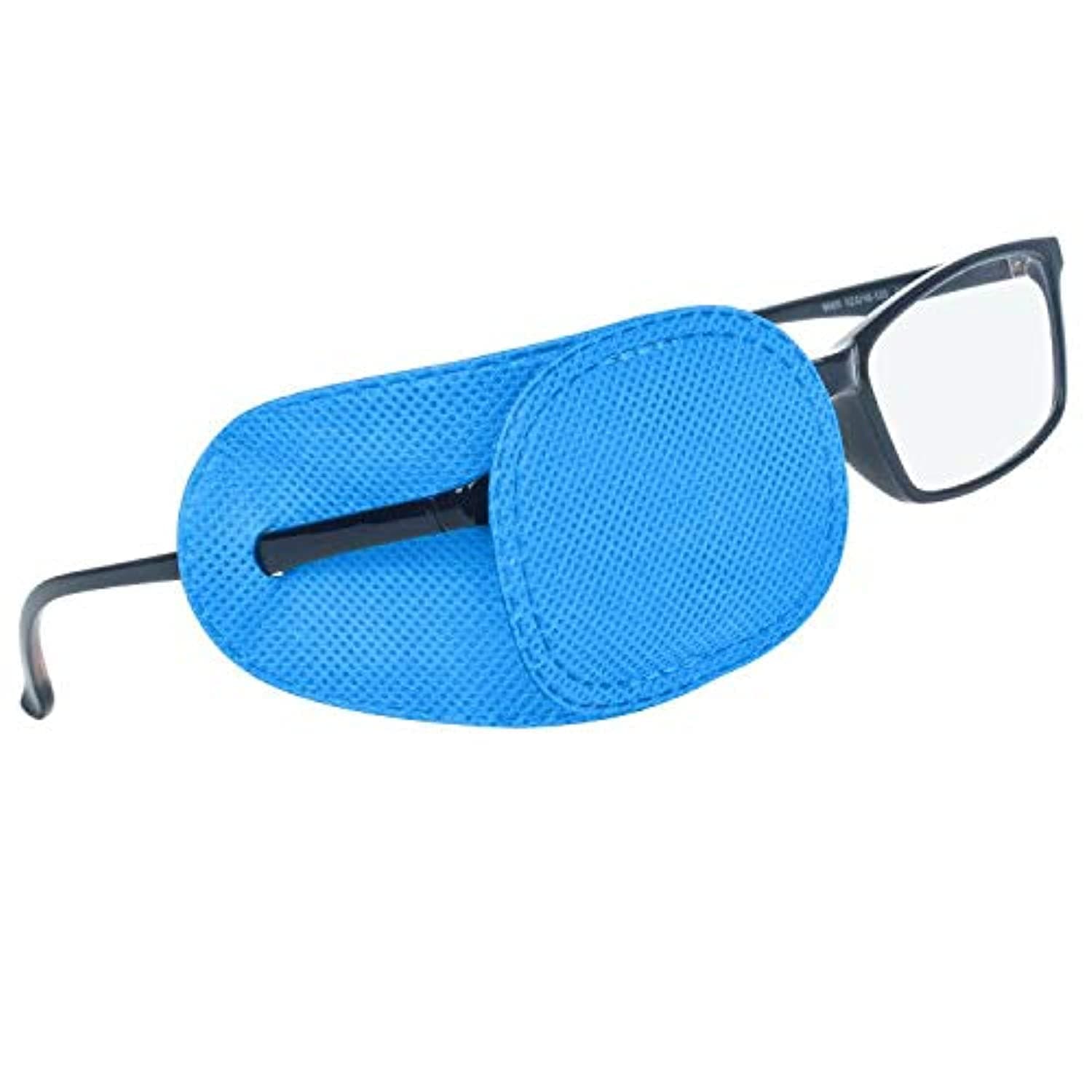 Amblyopia Eye Patches, 6 Pieces (Blue)