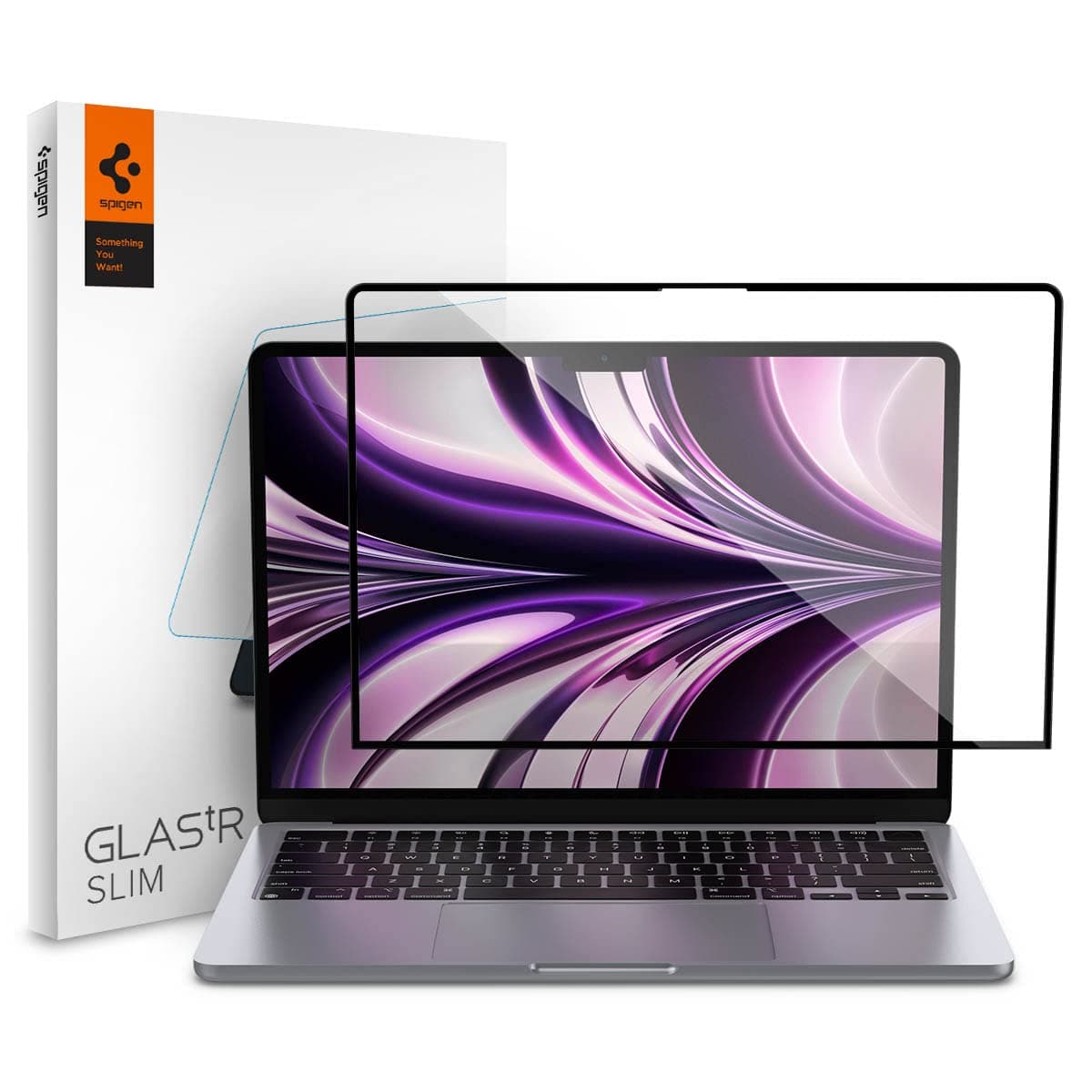 GLAStR Slim Screen Protector MacBook Air 13 inch M4 (2025) / M3 (2024) / M2 (2023) Premium Tempered Glass