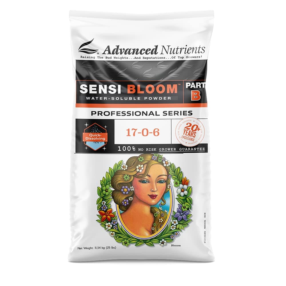 Advanced Nutrients POWDER Sensi BLOOM B Pro (17-0-6) 25lb bag - Sensi Professional Series - WSP