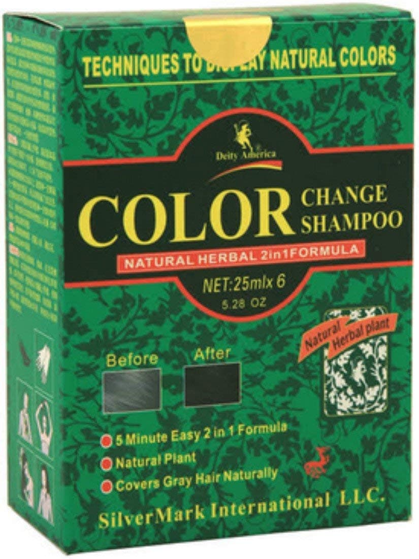 Deity America Color Change Shampoo Black, 5.28 oz (Pack of 4)