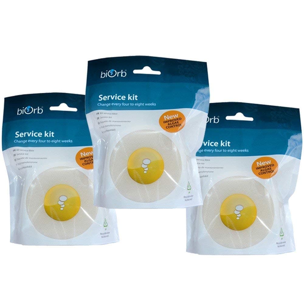Biorb Service Kit 3 Pack - Universal Fit Aquarium Accessory for Fish