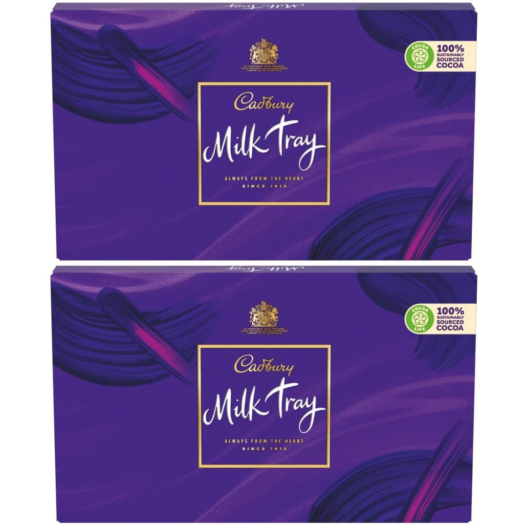 Milk Chocolate Bundle With Dairy Milk Tray 78g (2 Pack)