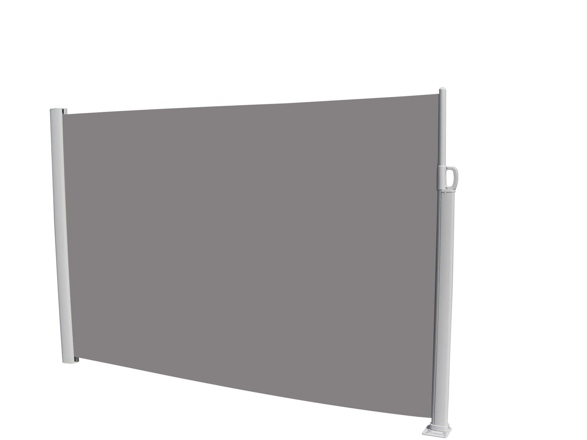 Side Awning / Screen / Windbreaker Sun Screen Canopy 160 x 300 CM Charcoal Grey