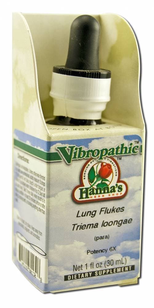 Lung Flukes Triema - 1 oz,(Hanna's Vibropathics)