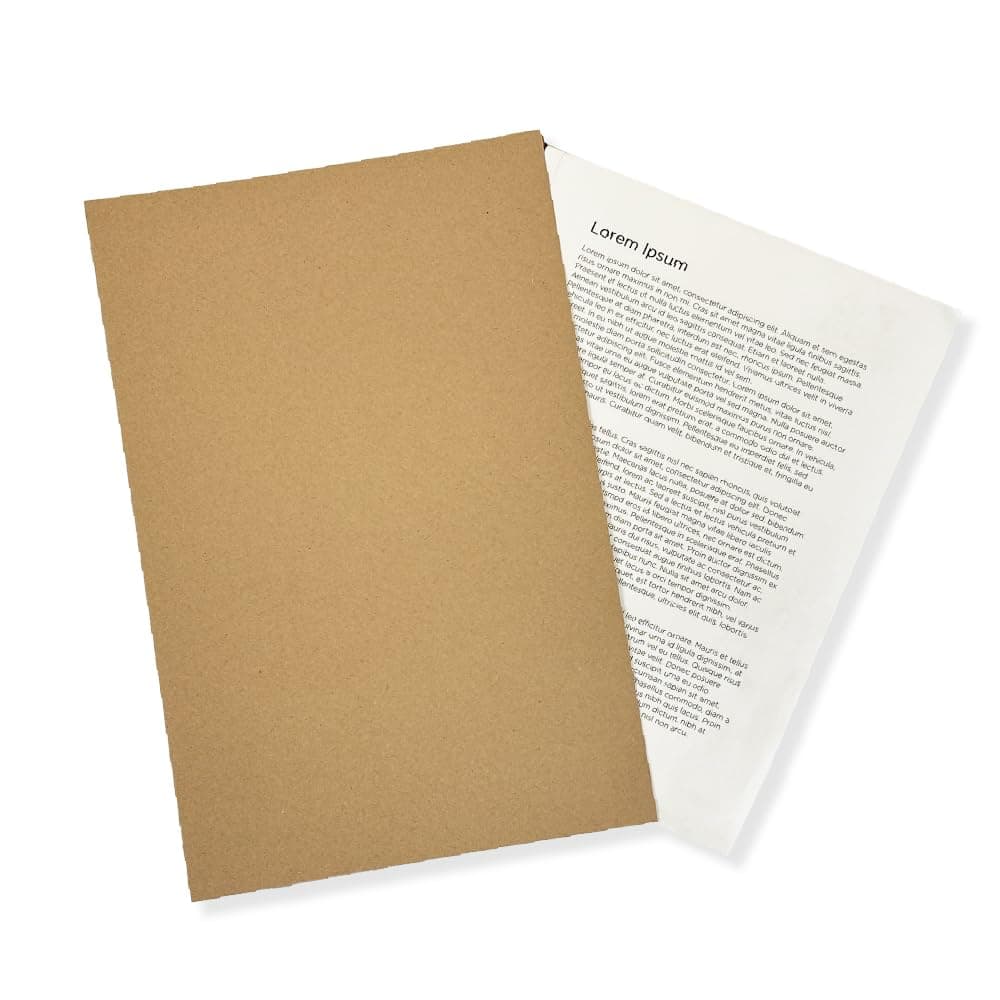 Exacompta Kraft liner Square Cut Folder, 170gsm, Foolscap - Buff, Pack of 100