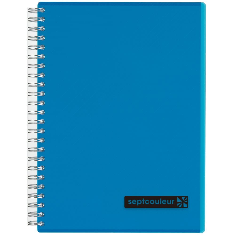 Septcouleur Notebook A5 Size(14.8 x 21CM) (Blue)