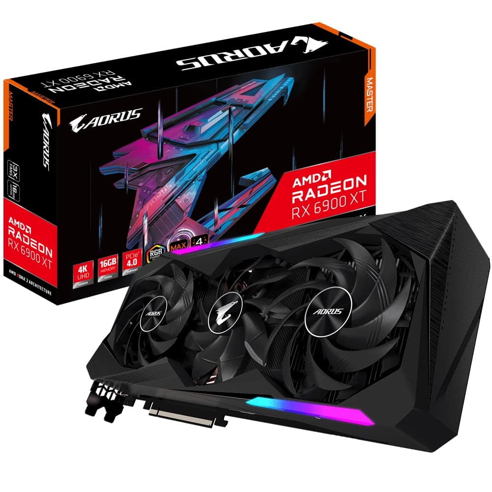 Aorus Radeon RX 6900 XT Master 16G Rev 2.0 (16GB GDDR6/PCI Express 4.0/2335MHz/16000MHz)