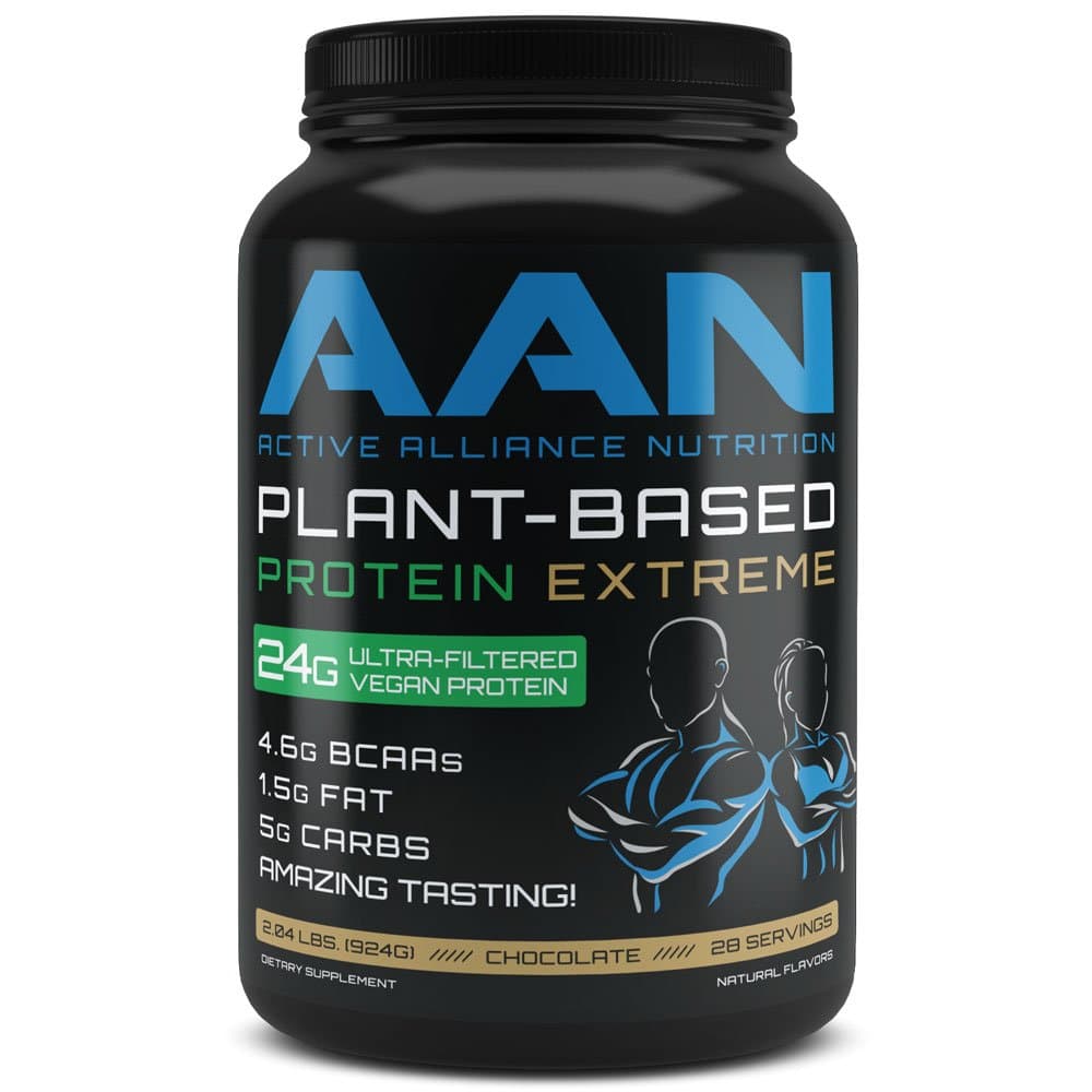 AAN Plant-Based Protein Extreme 2 lbs 28 Servings (Chocolate)