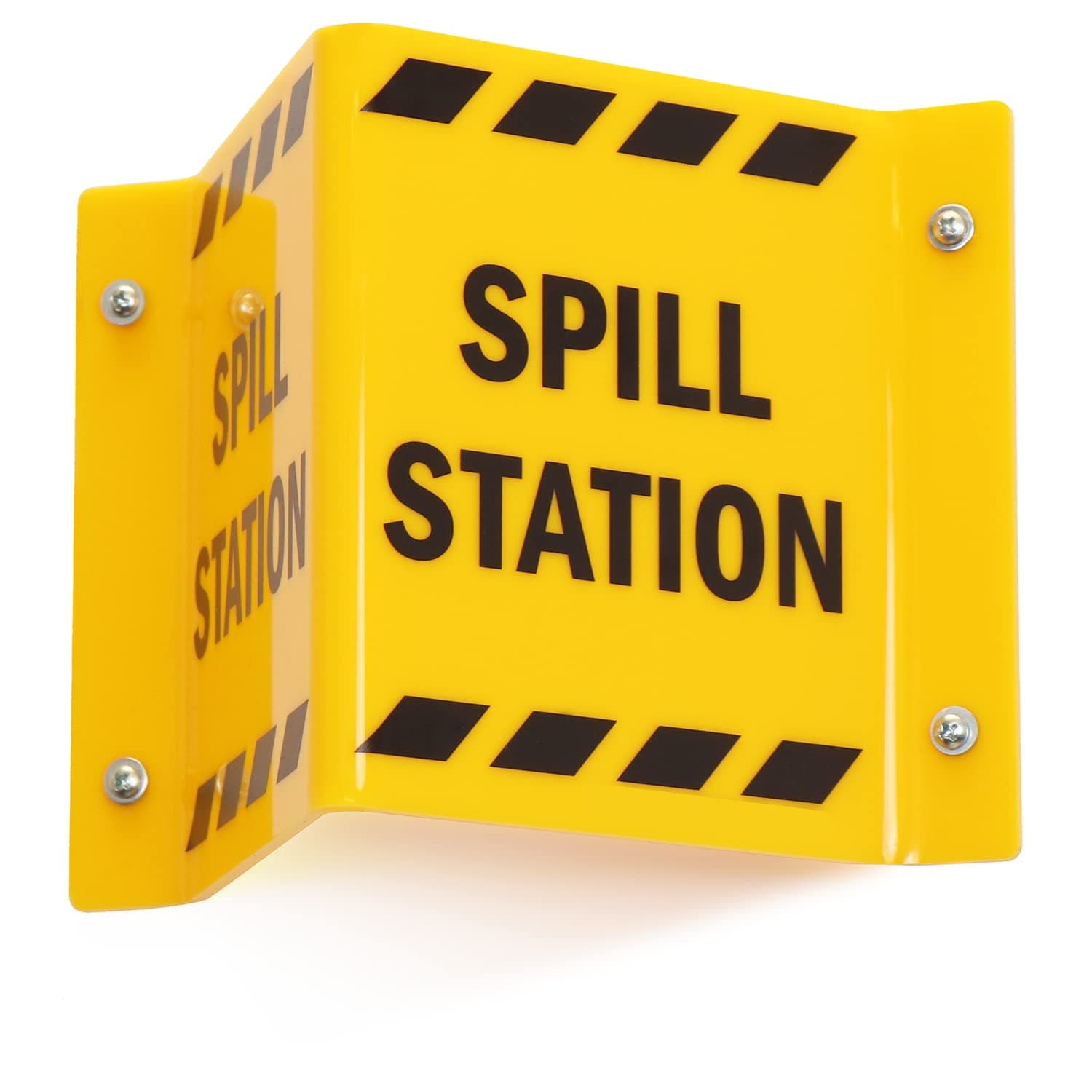 Projecting V-Sign : Spill Station, PVC Water Proof Sticker Fixed on SunBoard