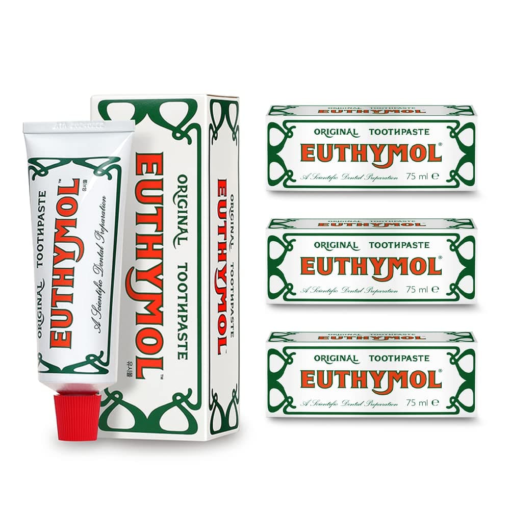 Euthymol original toothpaste 75ml 3 (triple pack) by