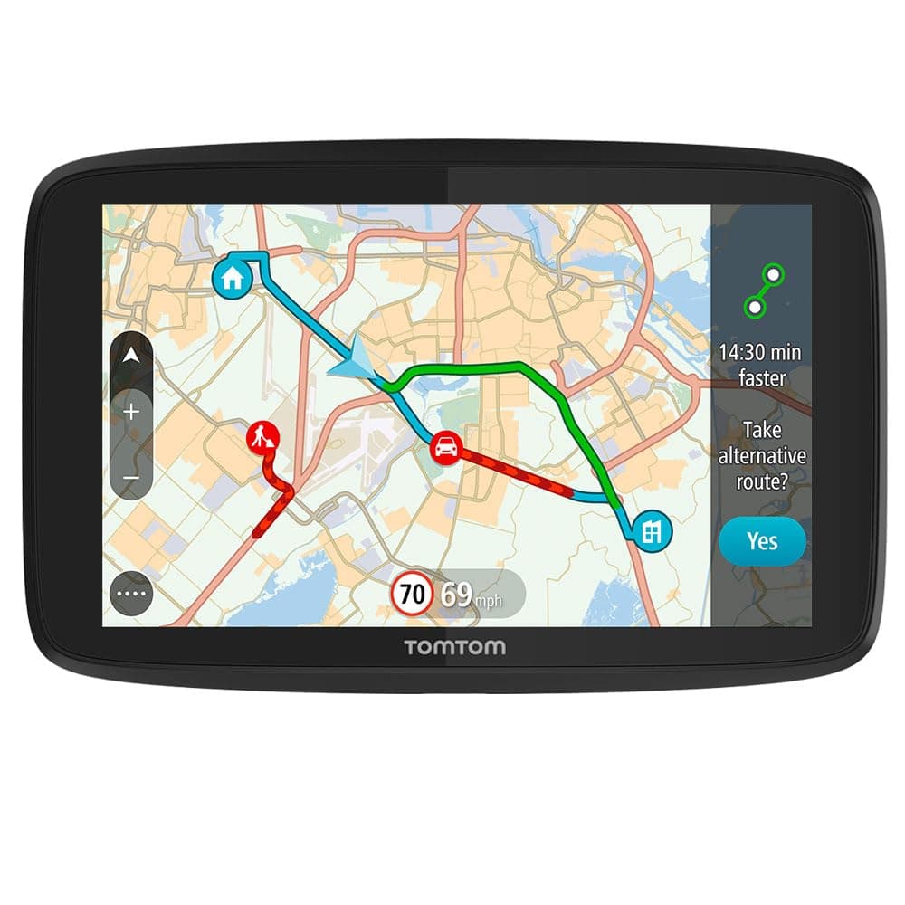 TomTom Car Sat Nav Go 620 (6 inch, Updates via Wifi, Traffic via Smartphone, World Maps, Capacitive Screen )