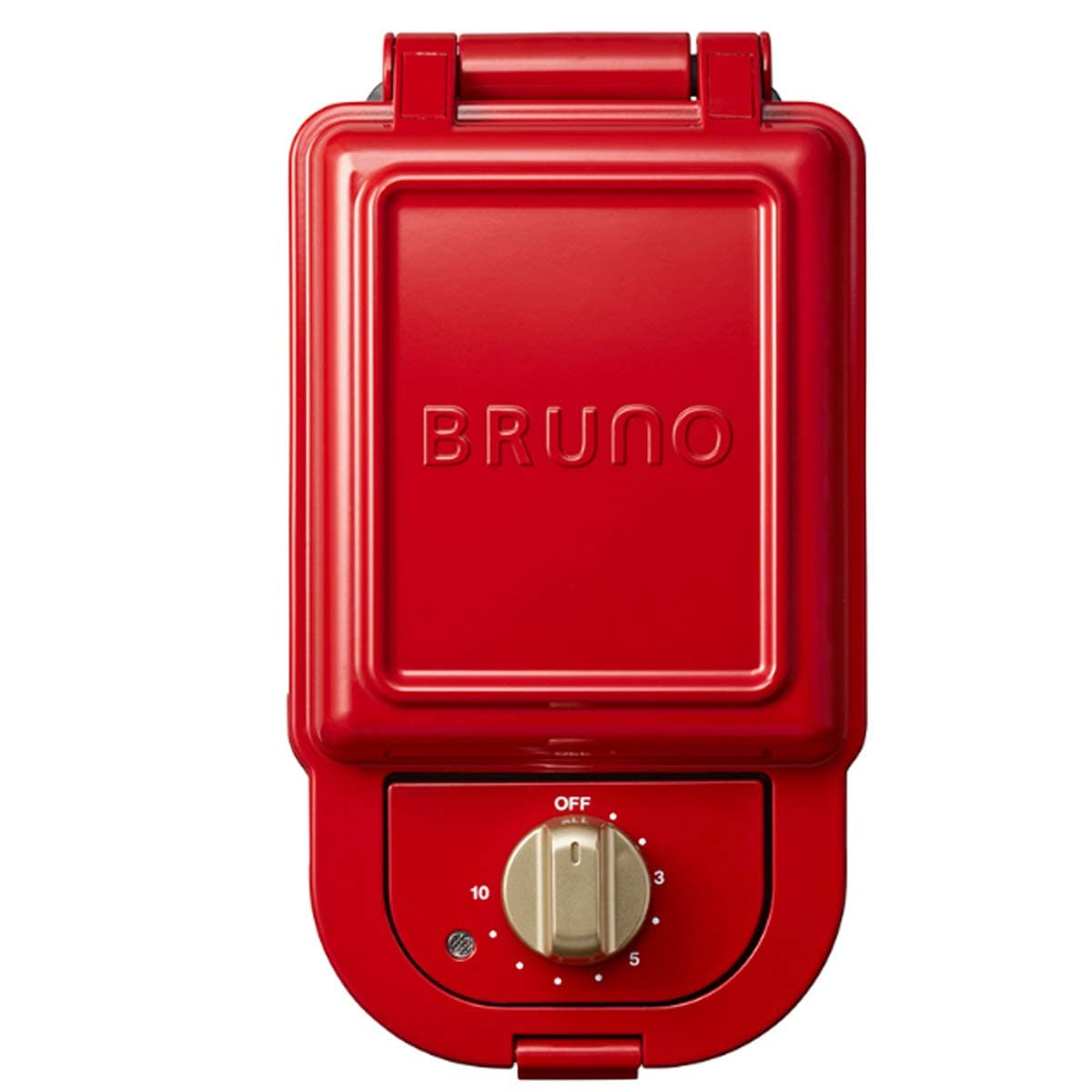 BRUNO Hot Sand Maker Single (Red) BOE043-RD【Japan Domestic genuine products】