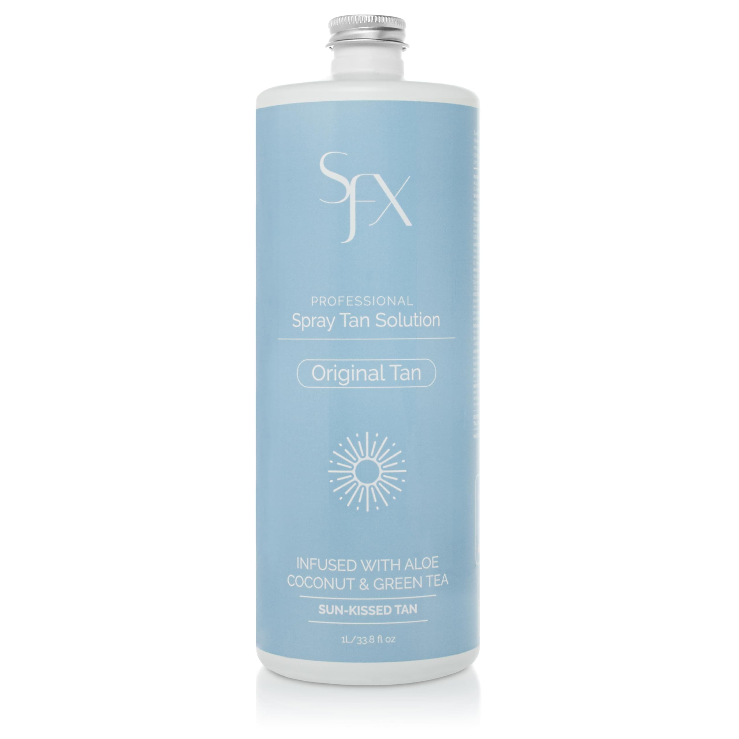 SunFX Original Tan - All Natural Spray Tanning Solution 4 fl oz | DARK SUMMER)