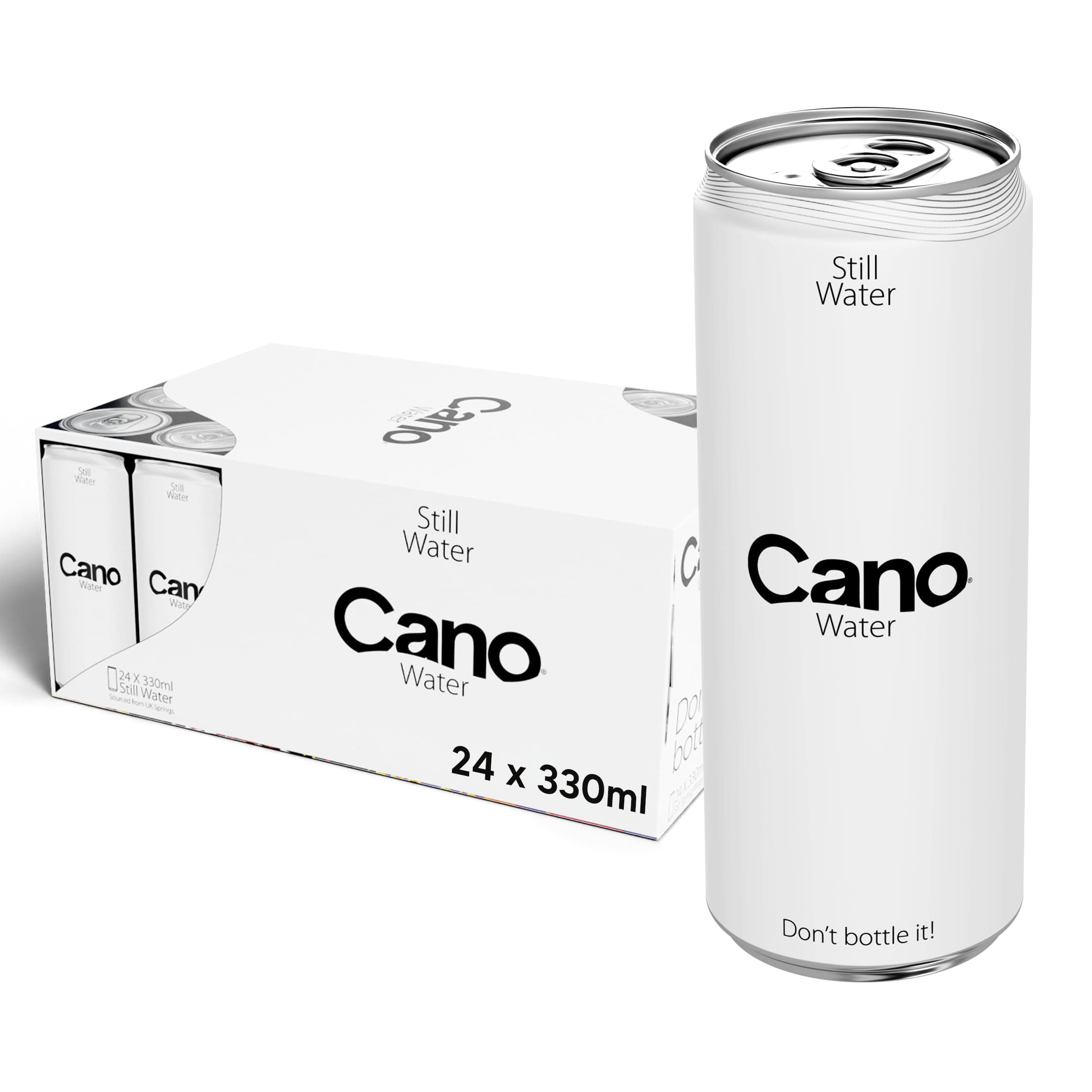 Still Spring Water Multipack Cans (24 x 330ml), Ringpull Lids