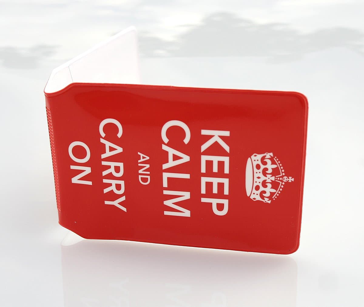 Keep Calm Carry On Oyster Card Holder